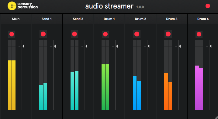 A screenshot of the SP Audio Streamer plugin