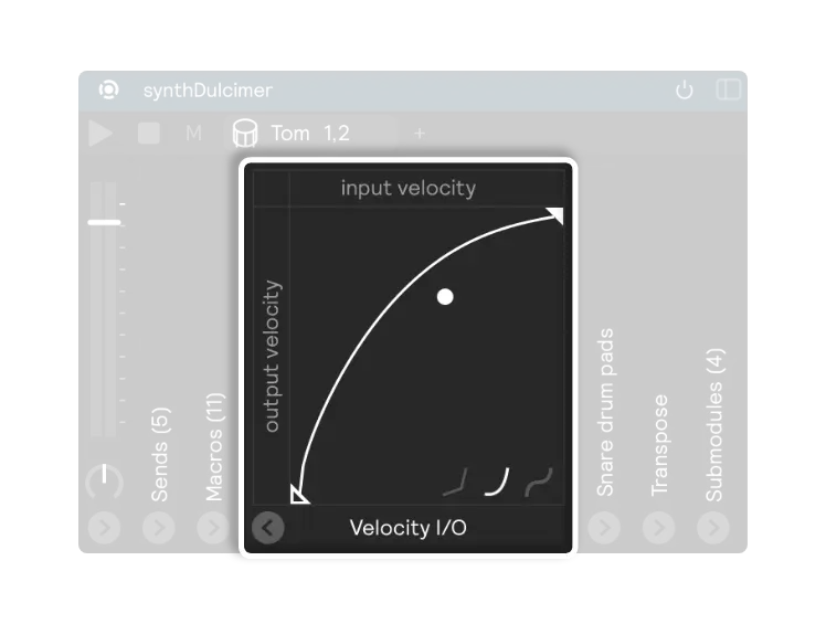 A screenshot of the Velocity I/O panel