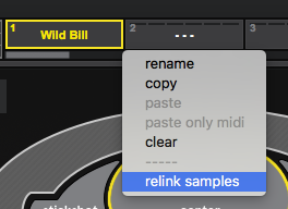 A screenshot showing the right-click menu options on a Kit