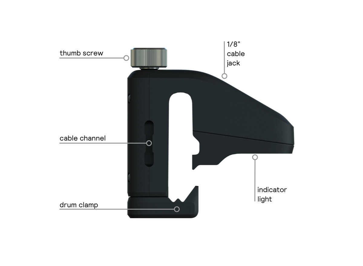 An overview of the Drum Sensor features